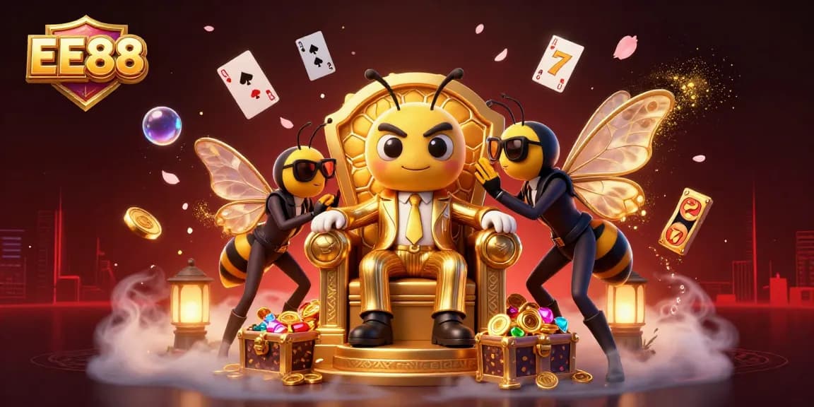 Engage in thrilling games at EE88 with dynamic characters and colorful casino elements