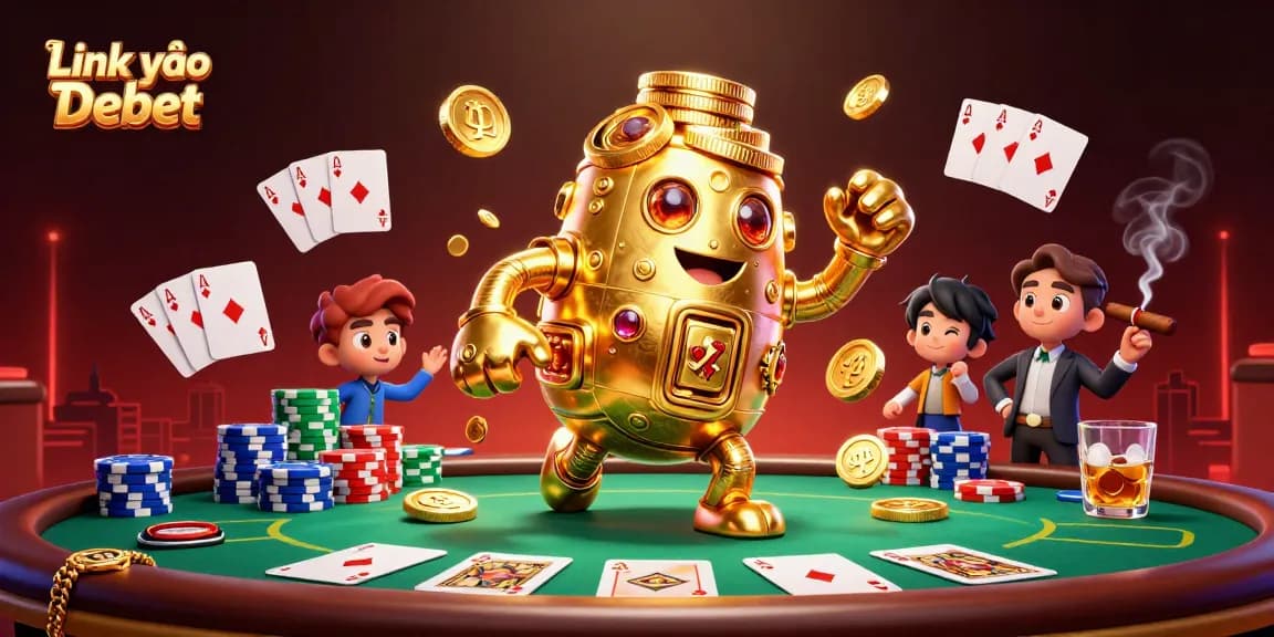 Experience a thrilling game night with Link vào Debet featuring dynamic poker elements!