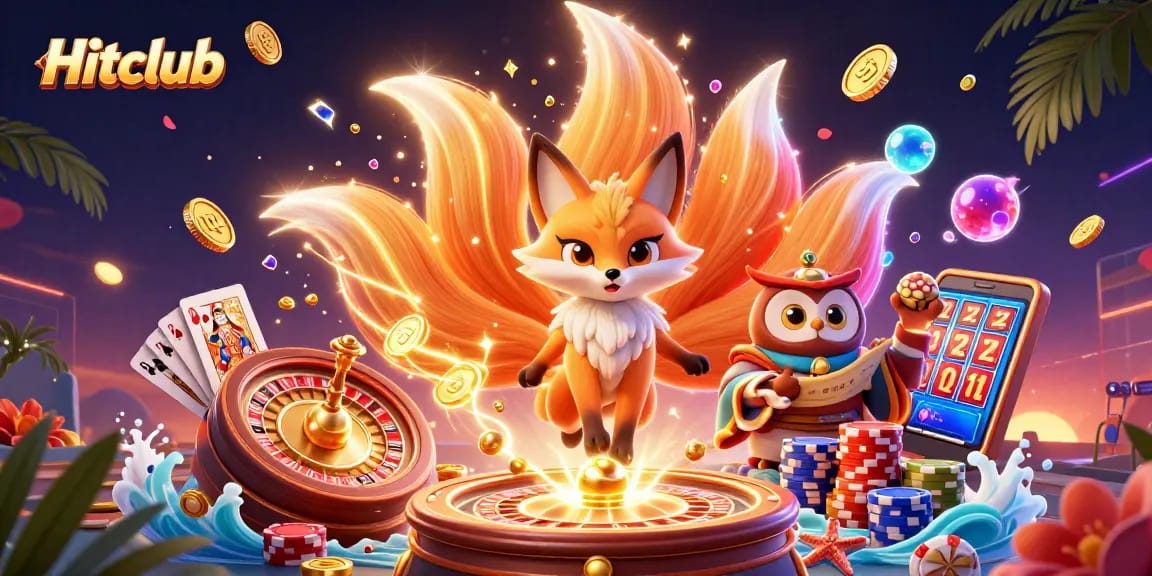 Experience the thrill of Hitclub with engaging games, vibrant colors, and dynamic casino action.