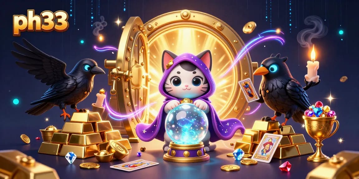 Experience thrilling gaming at ph33 with vibrant visuals of fortune, riches, and immersive characters.