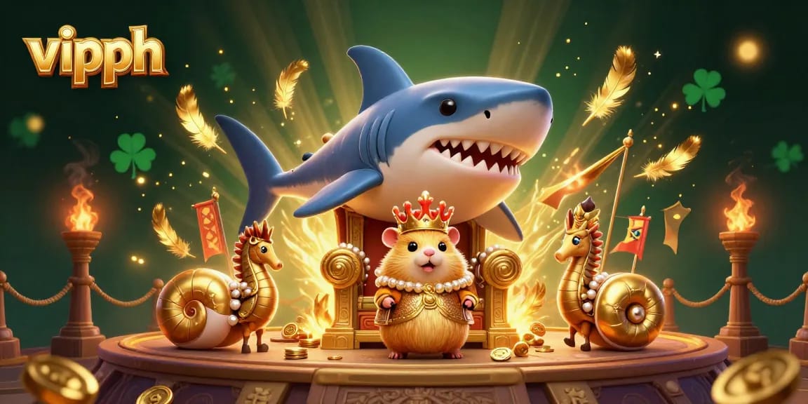 Engage with vipph in a vibrant 3D cartoon world of gaming excitement and rewards.