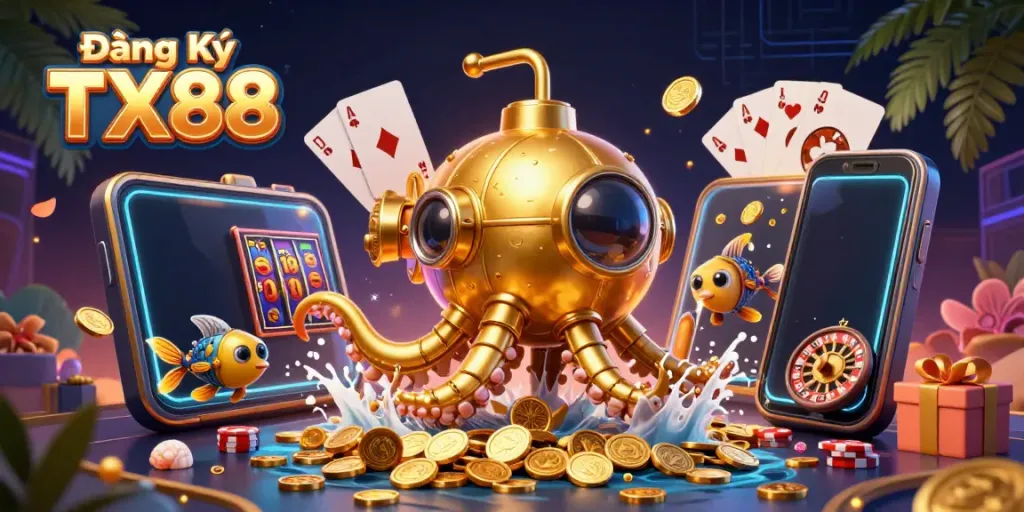 Play slots and win big at Đăng Ký TX88 while enjoying a treasure-filled underwater adventure.