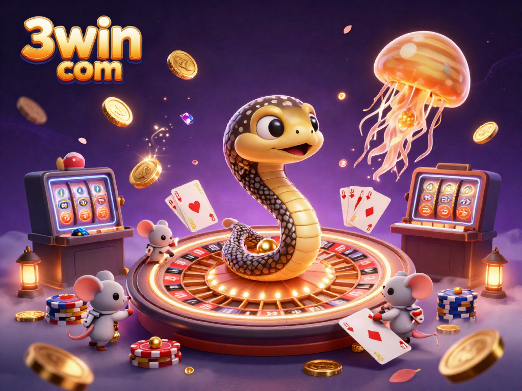 Experience thrilling cosmic gambling at 3win com with unique characters and vibrant elements.