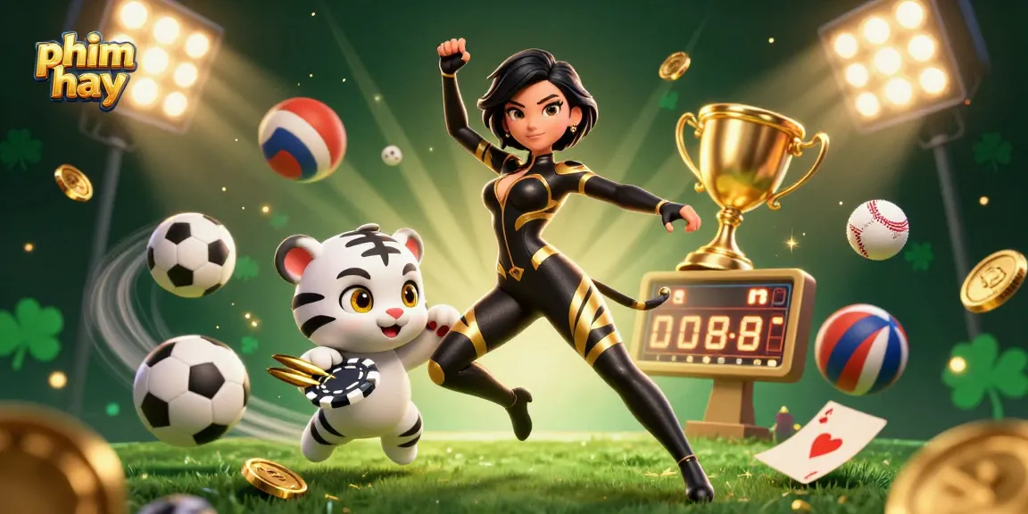 Experience thrilling phim hay action with an acrobatic character and vibrant casino elements.