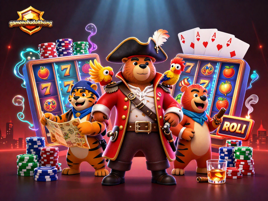 Spin the jackpot with gamenohudoithuong: Experience thrilling slot reels and vibrant action.