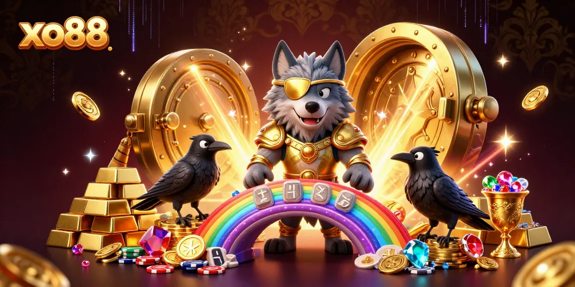 Experience thrilling jackpot chances with xo88's vibrant Norse-inspired casino scene.