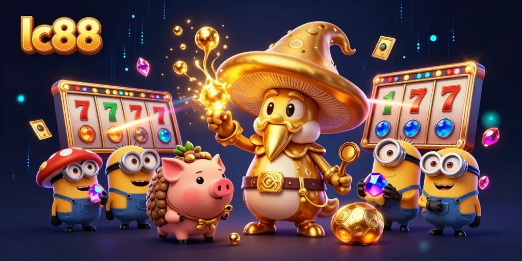 Experience thrilling co-playing with lc88 as the golden wizard transforms the slots jackpot scene.