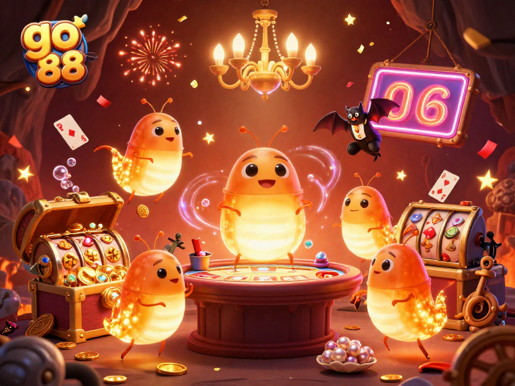 Engage with the vibrant casino experience at go 88, illuminated by glowworms and packed with treasure.