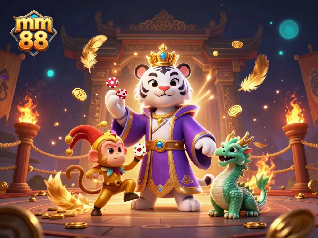 Experience the vibrant mm 88 casino world with character-driven fun and dynamic game elements.