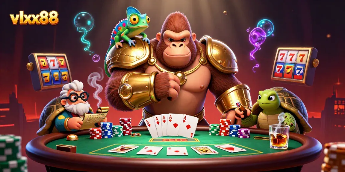 Experience the excitement of vlxx88 with powerful characters and vibrant casino elements.