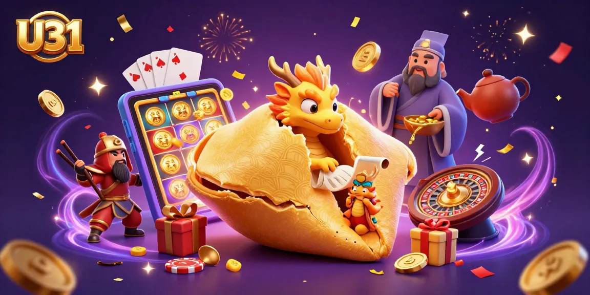 Win with U31 by betting on thrilling slot games and celebrating with golden coins.