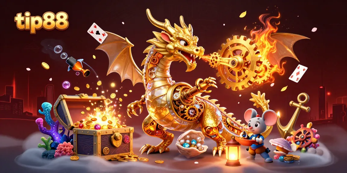 Experience thrilling gameplay at tip88 with a unique 3D casino atmosphere and engaging characters.
