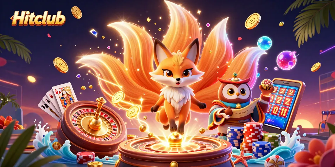 Experience the thrill of Hitclub with engaging games, vibrant colors, and dynamic casino action.