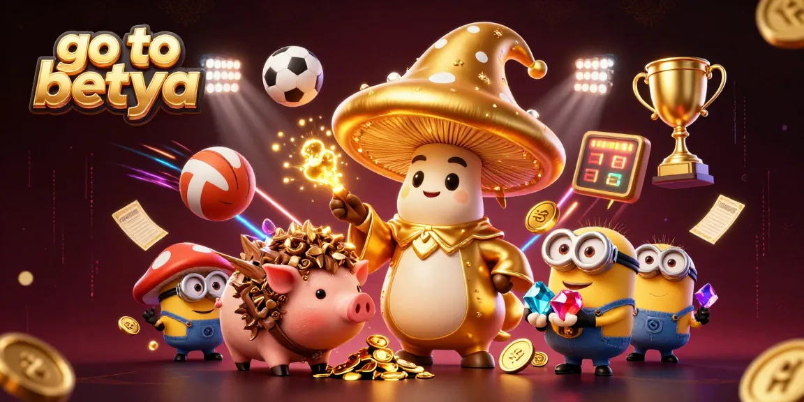 Experience a thrilling adventure to go to betya with magical wizards and treasure-filled sports elements.