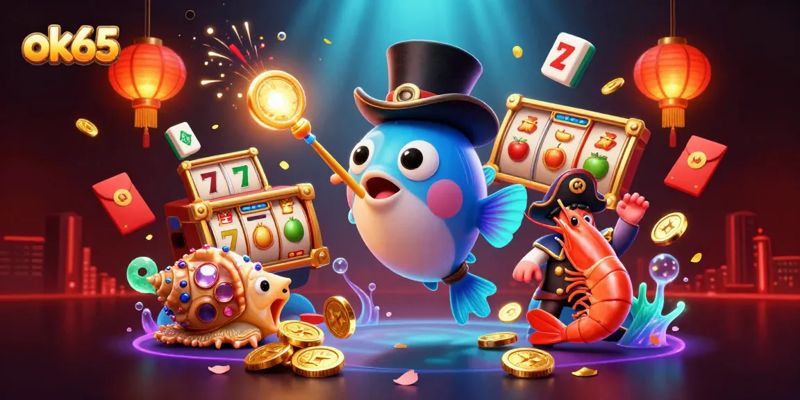 Engage with the exciting world of ok65 slots featuring vibrant characters and dynamic casino elements