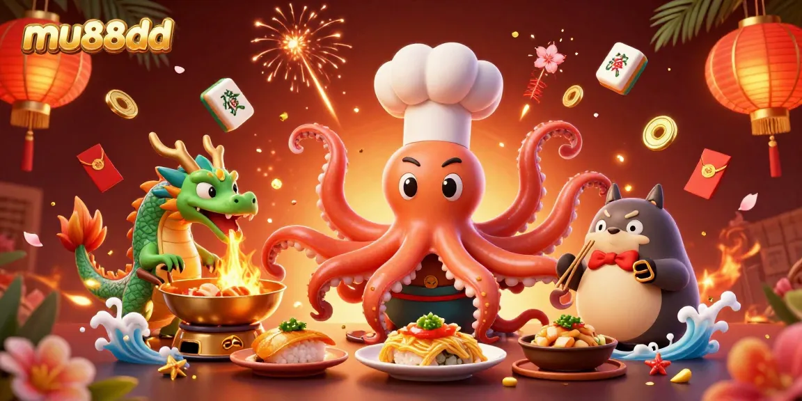 Participate in thrilling games at mu88dd with this exciting 3D illustration showcasing vibrant casino elements.