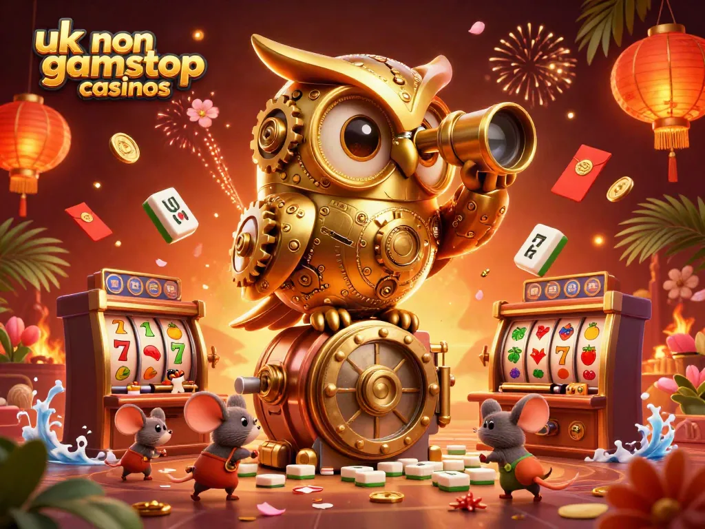 Experience thrilling gameplay at uk non gamstop casinos with vibrant characters and exciting casino elements.
