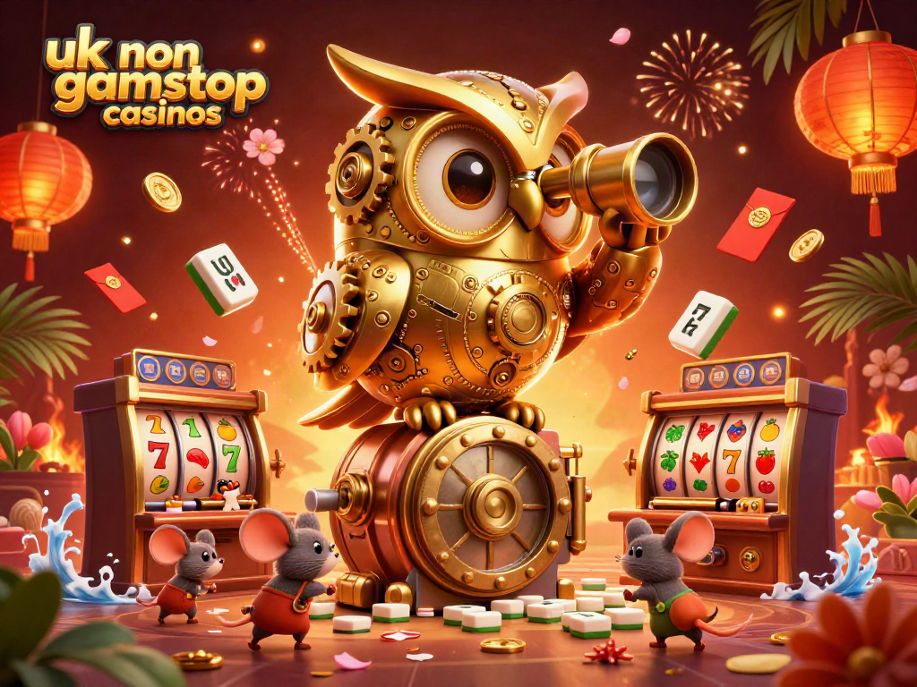 Experience thrilling gameplay at uk non gamstop casinos with vibrant characters and exciting casino elements.