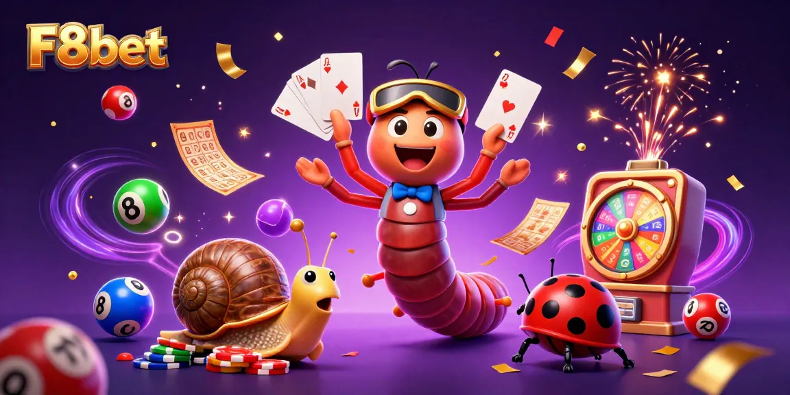 Engage in thrilling gameplay experiences at F8bet with our colorful and dynamic casino scene.