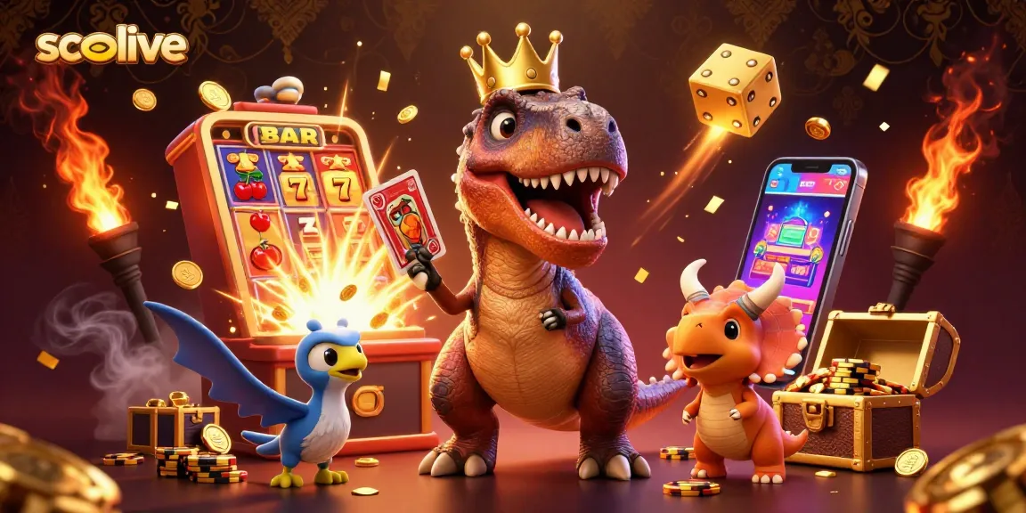 Socolive offers thrilling live soccer streaming with vibrant casino elements and dynamic characters.