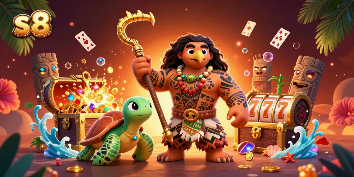 S8 showcases an exciting casino adventure with vibrant characters and dynamic gaming elements.