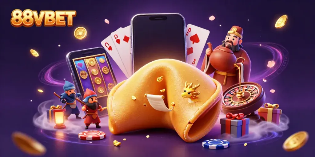 Engage with thrilling slots and casino games at 88VBET featuring cartoon characters and dynamic gaming elements.
