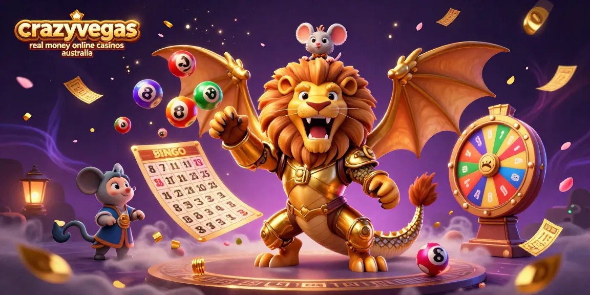Experience thrilling action at crazyvegas real money online casinos Australia with dynamic lottery and gaming elements.