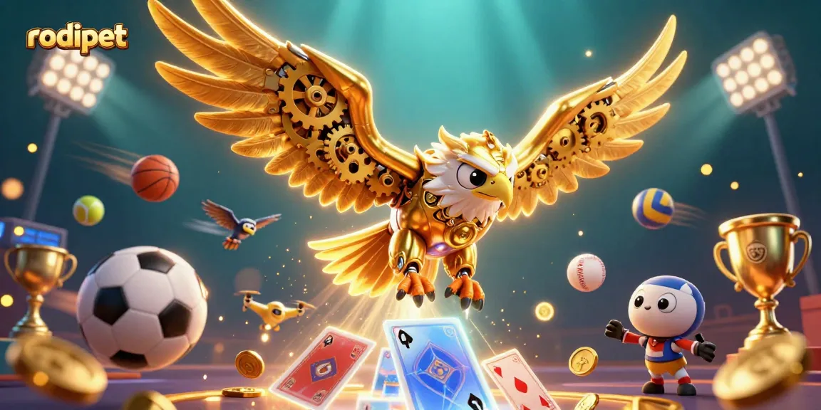 Rodipet engages players with dynamic bets and thrilling games amidst shimmering visuals.