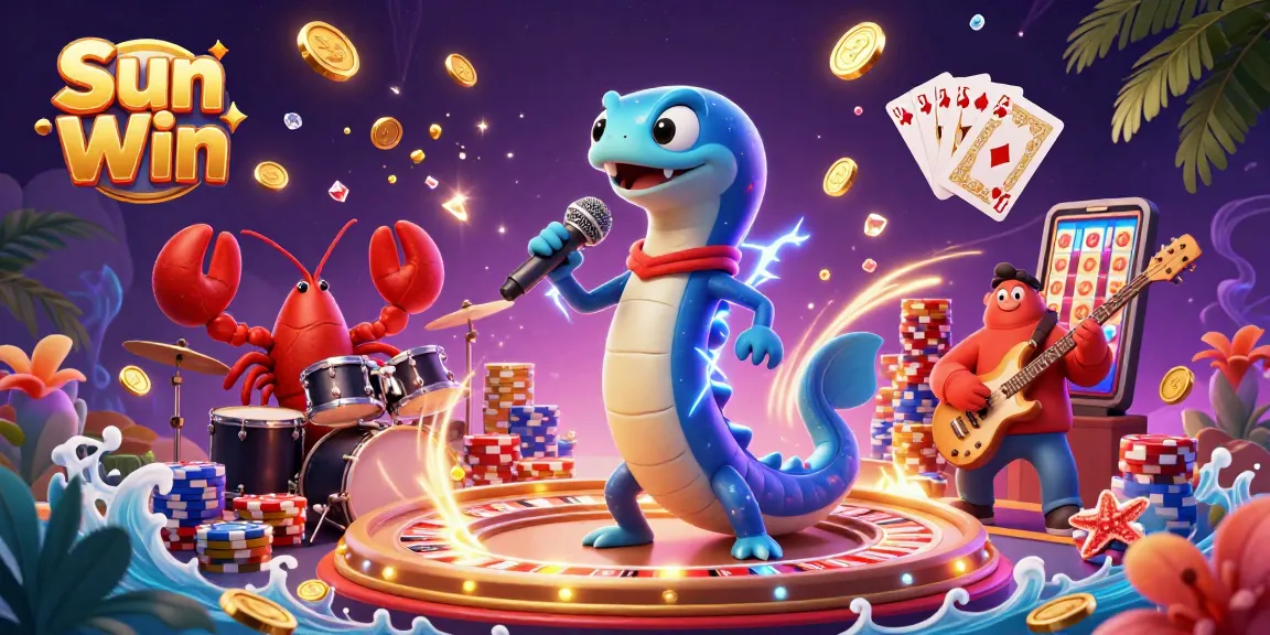 Experience thrilling underwater gaming adventures with Sun Win's vibrant casino scene.