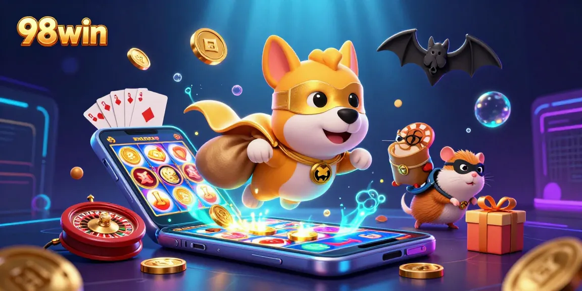 Discover thrilling games at 98win while enjoying immersive casino adventures with gold coins flowing.