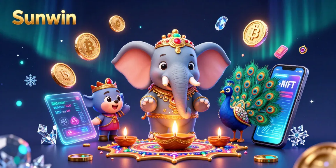 Experience thrilling gaming excitement at Sunwin with dynamic crypto elements and creative visuals.