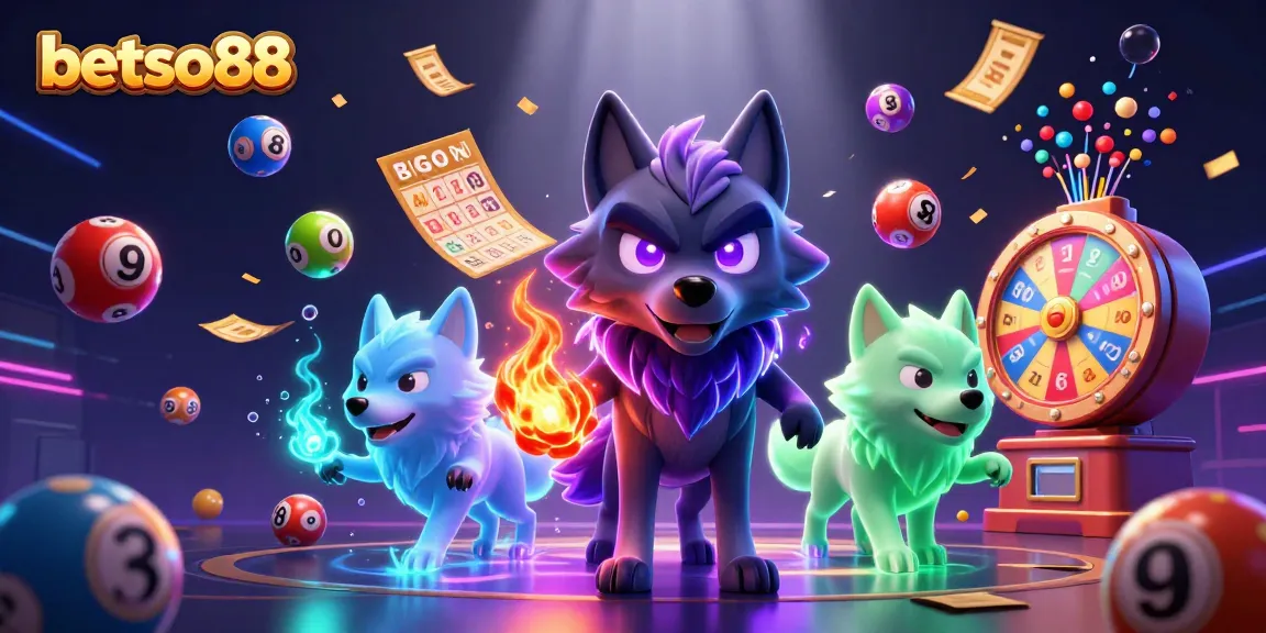 Engage with betso88's exciting lottery scene filled with vibrant elements and dynamic action.