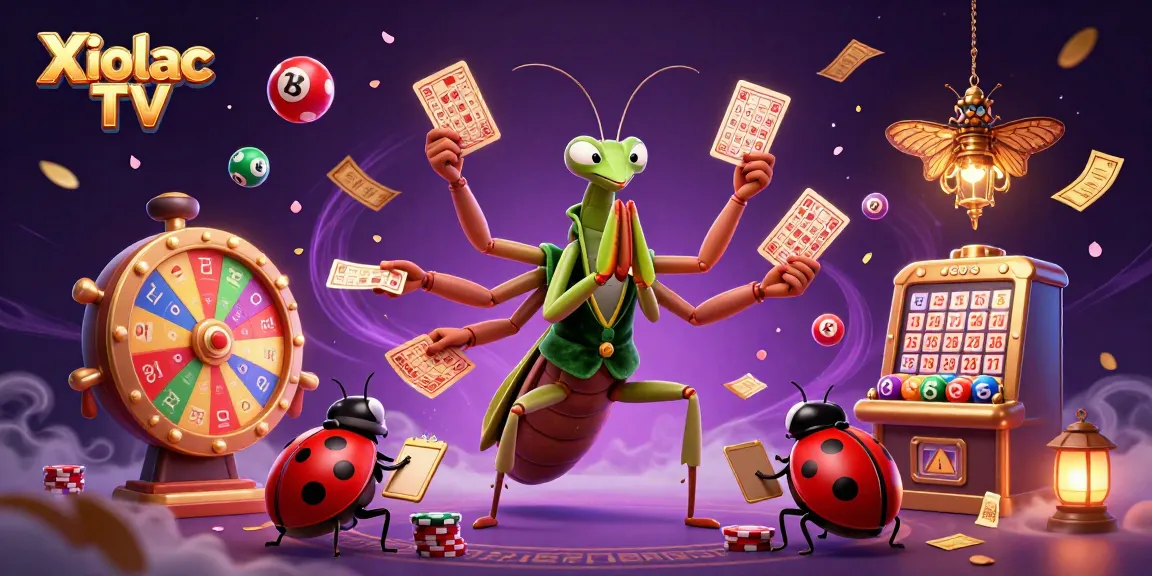 Xoilac TV engaging in live card games, showcasing vibrant casino elements and an energetic atmosphere.