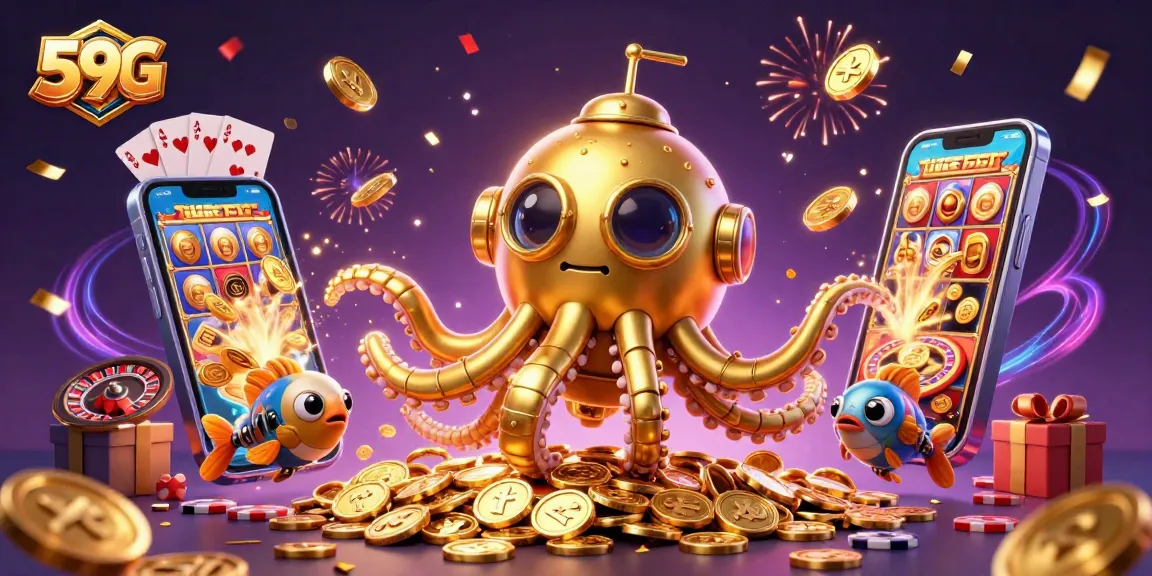 Spin the reels of 59G and win big with the magical underwater casino adventure!
