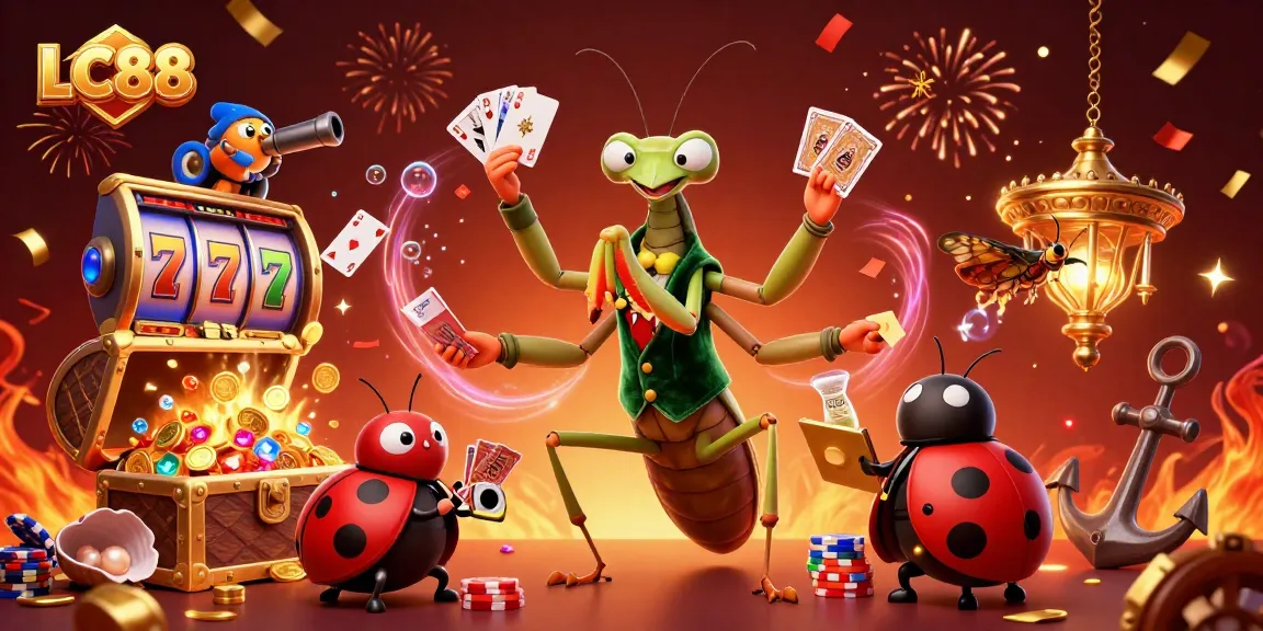 Experience thrilling wins at LC88 while engaging with colorful slots and dynamic casino action.