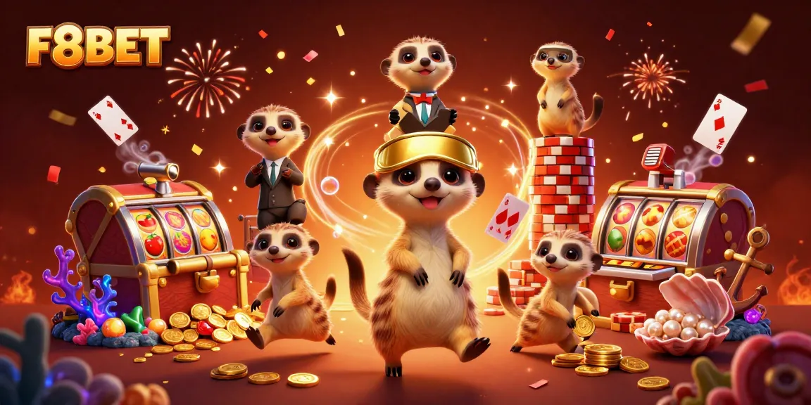 Experience thrilling gameplay at F8BET with a lively casino operation led by meerkats.