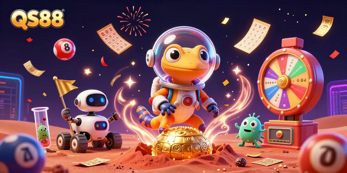 Engage in thrilling games at QS88 with an immersive Martian casino adventure.